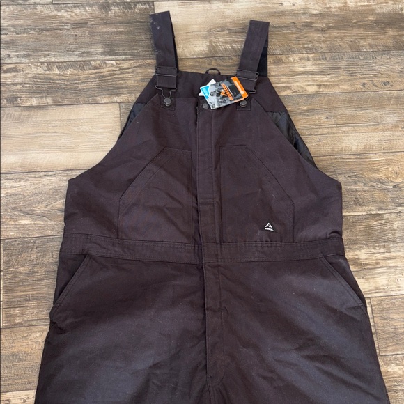 Ridgecut heavy duty Bib Overalls new tags size 2X black not discolored - Picture 2 of 14